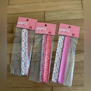 Set of 18 Spritz Valentine’s Day Heart Slap Bracelets Party Favors Toys